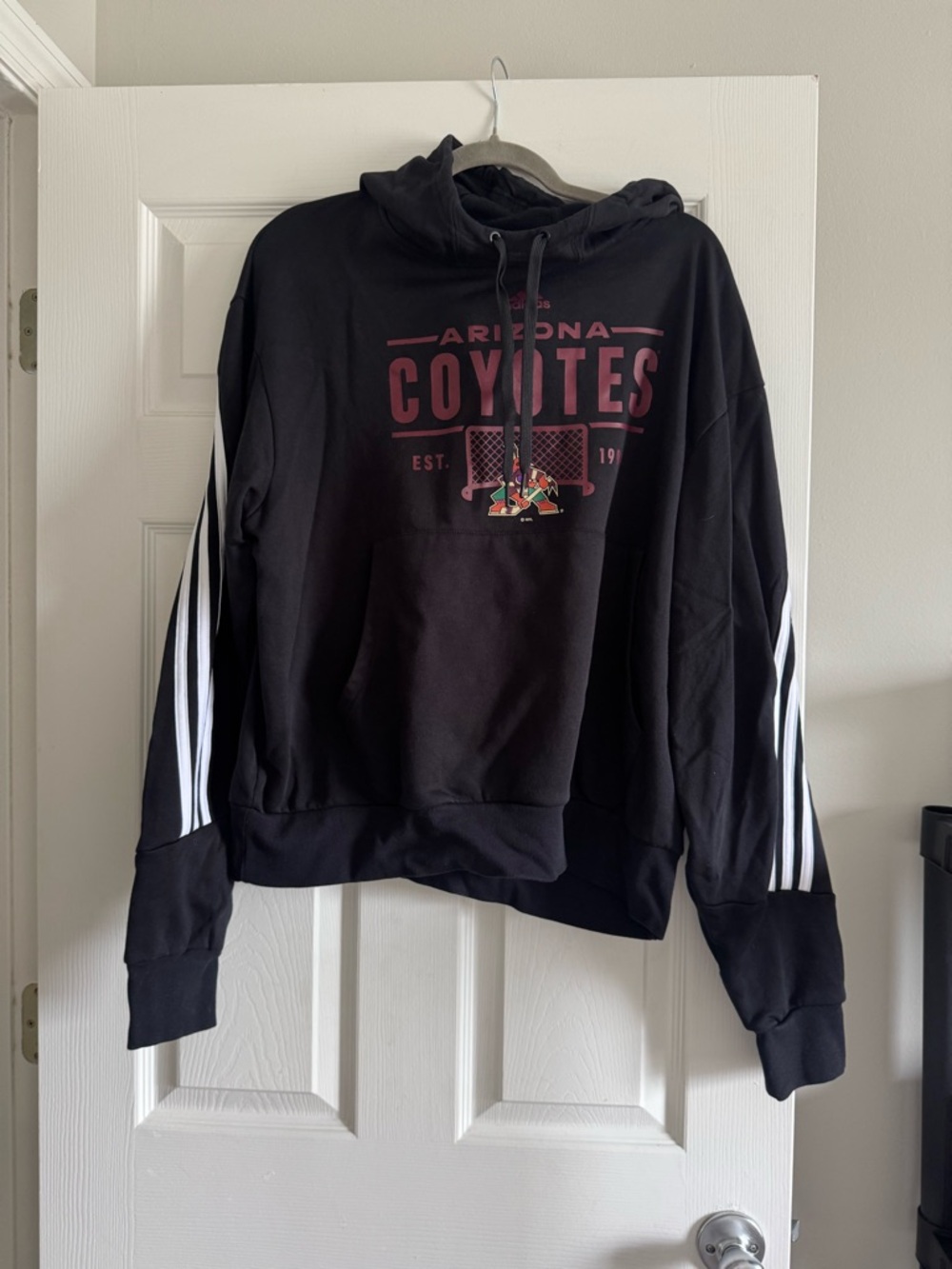 adidas Arizona Coyotes Black Hoodie